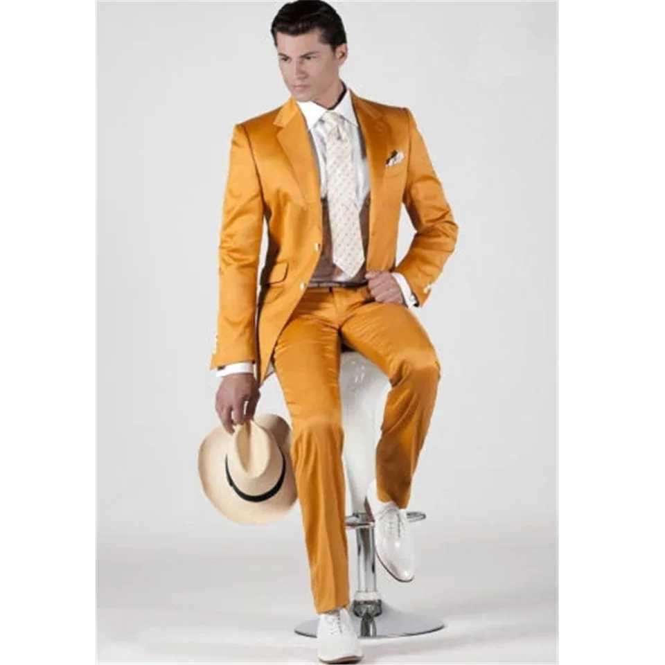 Slim Fit Lapel Men's Wedding Blazer Bridegroom Tuxedos Leisure Prom Party Blazers Prom Costume Homme(Jacket+Pants)
Slim Fit Lapel Men's Wedding Blazer Bridegroom Tuxedos Leisure Prom Party Blazers Prom Costume Homme(Jacket+Pants)