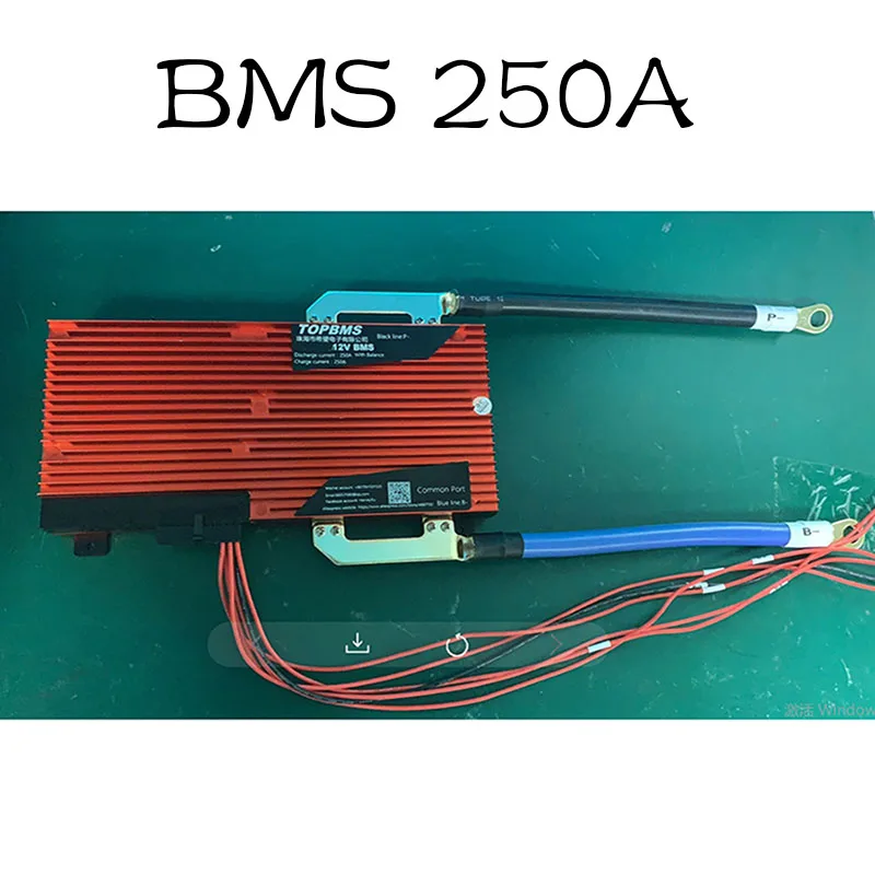 LTO BMS 5S 32S 250A с быстрой зарядкой и балансировкой для аккумуляторов в подключенный к