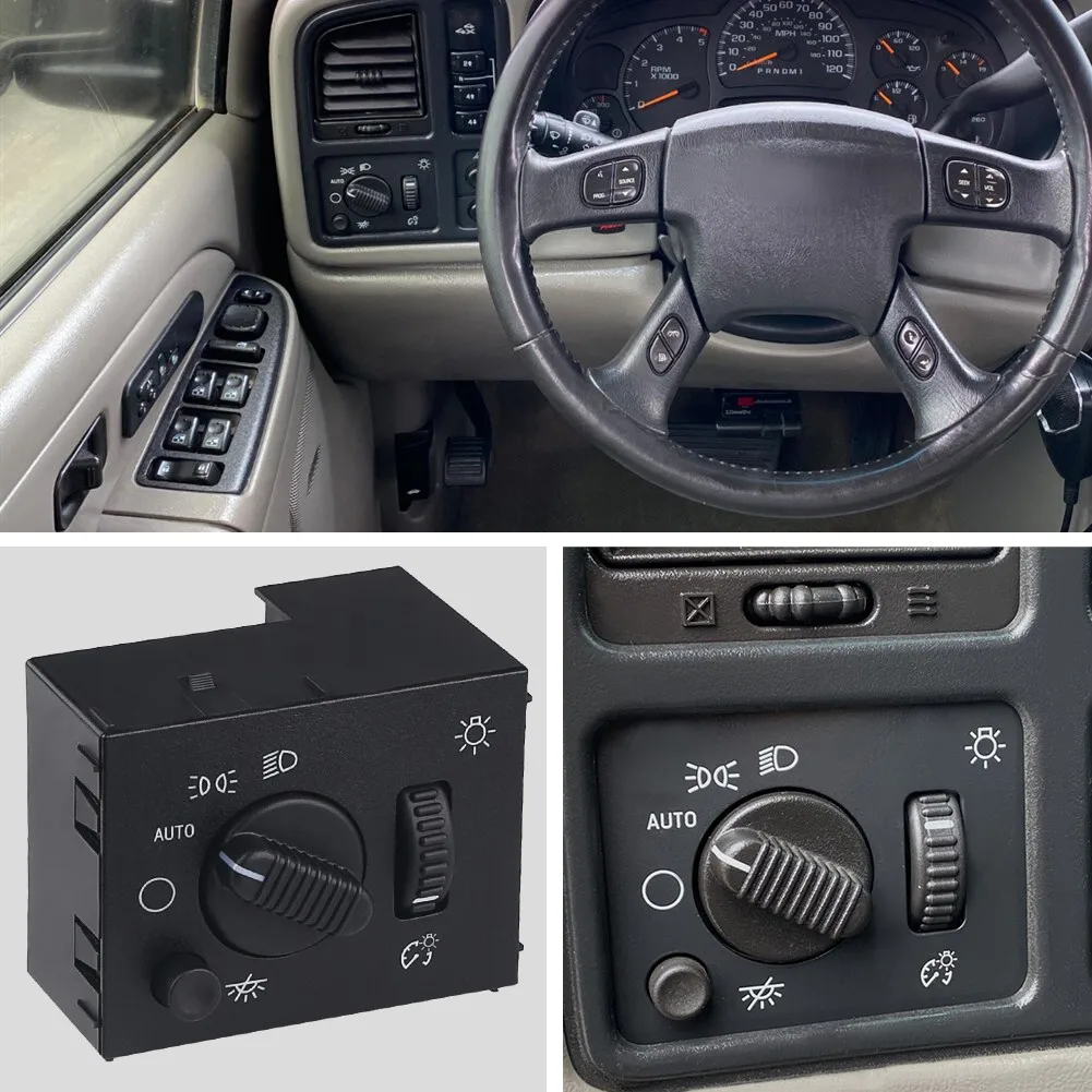 New Headlight & Dome Light Dimmer Switch Car Headlamp Switches Fog Lamp Switch Knob Parts For Chevy Cadillac Hummer 15198374
New Headlight & Dome Light Dimmer Switch Car Headlamp Switches Fog Lamp Switch Knob Parts For Chevy Cadillac Hummer 15198374