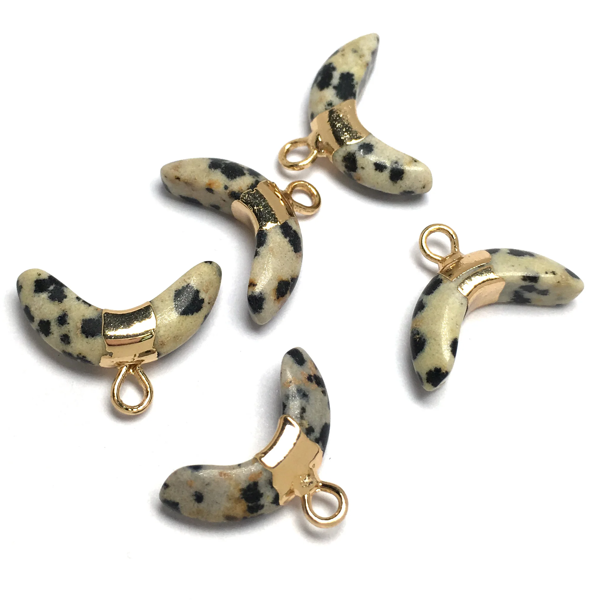 Wholesale Natural Stone Pendant 3pc/pack Moon Shape Pendant For Jewelry Making DIY Necklace Earring Accessories Size 11x15 mm
Wholesale Natural Stone Pendant 3pc/pack Moon Shape Pendant For Jewelry Making DIY Necklace Earring Accessories Size 11x15 mm