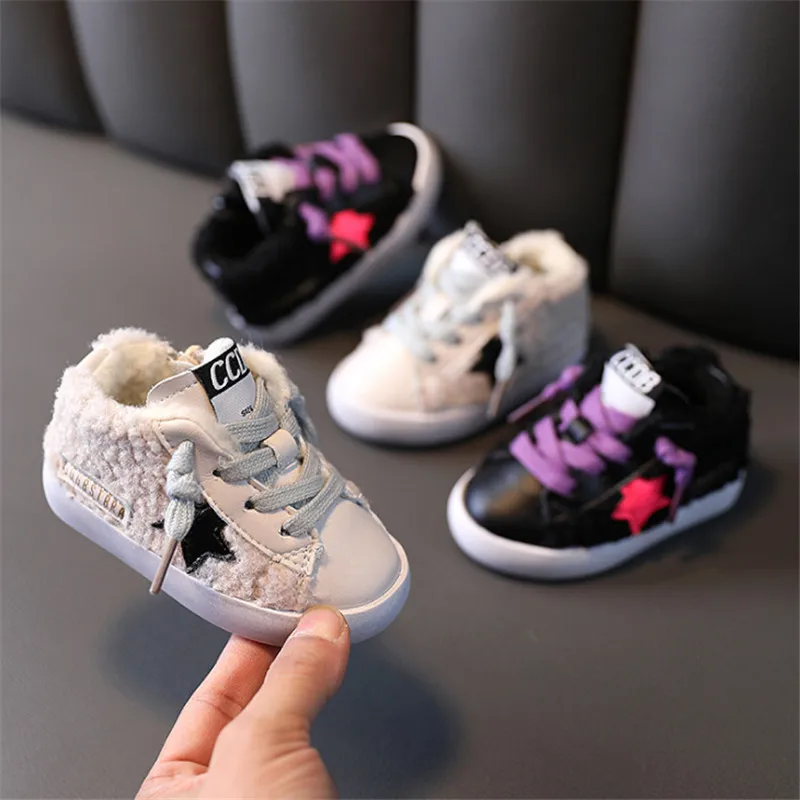 2021 Baby Shoes Winter Toddler Boys Girls Sneakers Star Warm Plush Cotton Children Outdoor Kids Shoes Fashion Baby Walkers Shoes
2021 Baby Shoes Winter Toddler Boys Girls Sneakers Star Warm Plush Cotton Children Outdoor Kids Shoes Fashion Baby Walkers Shoes