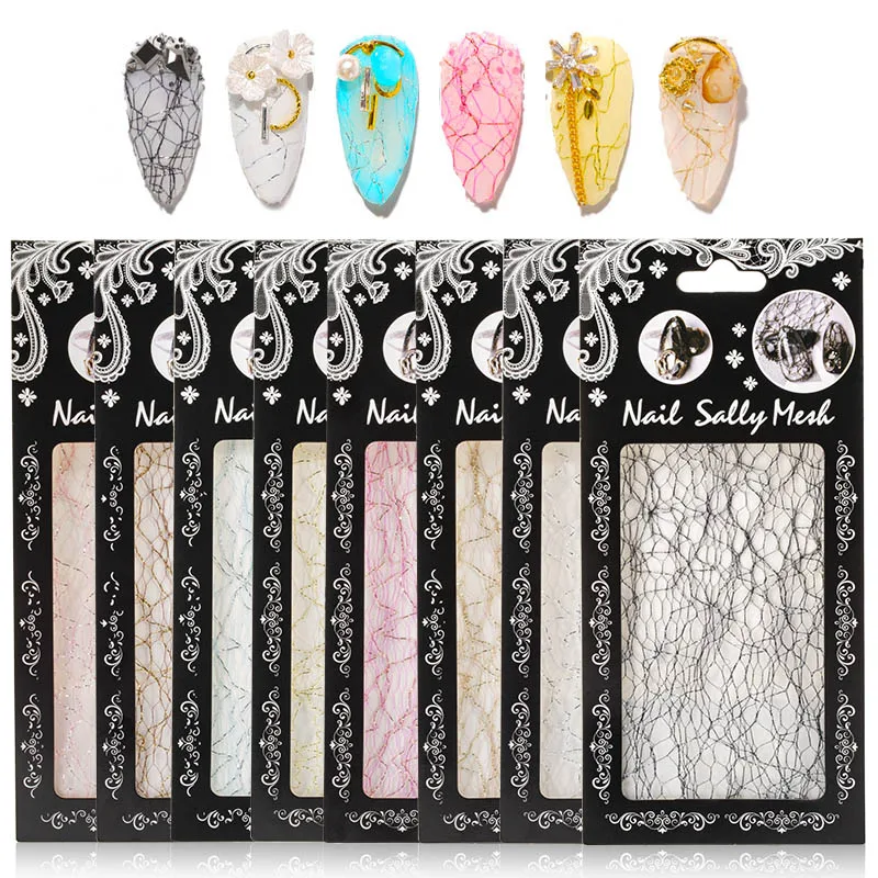 1 Sheet 3D Nail Sticker Gold Silver Net Line Tape on Nails Curve Strip Adhesive Foil Nail Art Sticker Decal Nail Art Decoration
1 Sheet 3D Nail Sticker Gold Silver Net Line Tape on Nails Curve Strip Adhesive Foil Nail Art Sticker Decal Nail Art Decoration