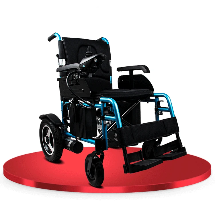 Light weight foldable economical portable folding electric power wheelchair for sale
Light weight foldable economical portable folding electric power wheelchair for sale