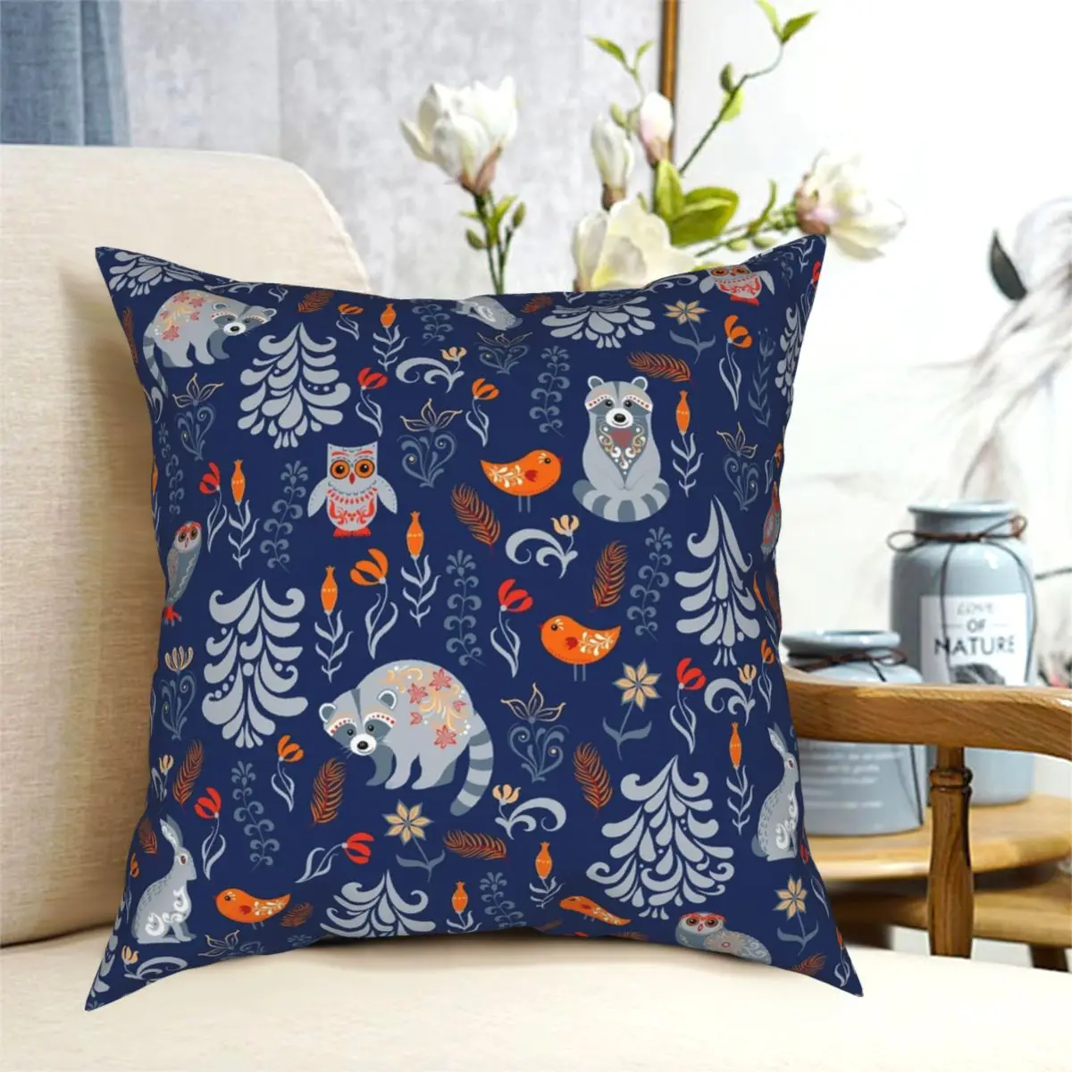 Fairy Forest With Animals And Birds Square Pillowcase Polyester Creative Zip Decor Throw Pillow Case Car Cushion Cover 45*45cm
Fairy Forest With Animals And Birds Square Pillowcase Polyester Creative Zip Decor Throw Pillow Case Car Cushion Cover 45*45cm