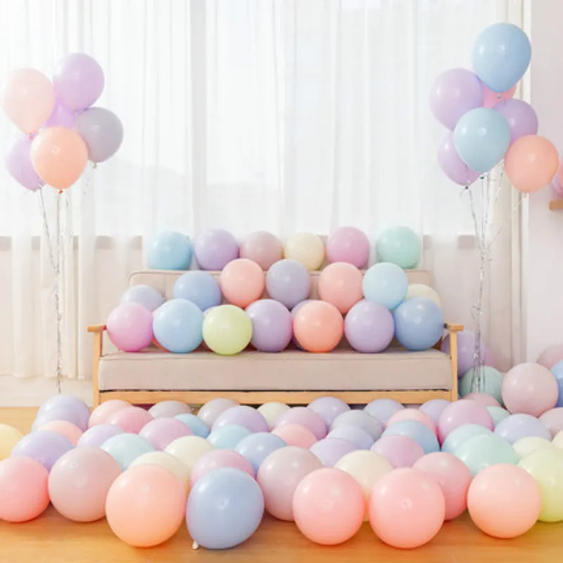 100 Candy Balloons Birthday Party Decoration Kids Accord Bow Balloon Wedding Supplies | Дом и сад