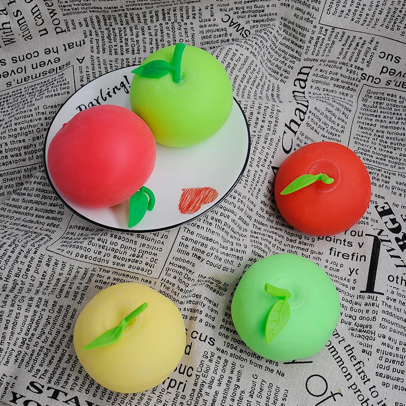 8CM Colorful Anti-Stress Sensory Squeeze Apple Ball Fidget Toys Sensory Concentration Toy Relieve Stress Sensory Squishy Balls
8CM Colorful Anti-Stress Sensory Squeeze Apple Ball Fidget Toys Sensory Concentration Toy Relieve Stress Sensory Squishy Balls