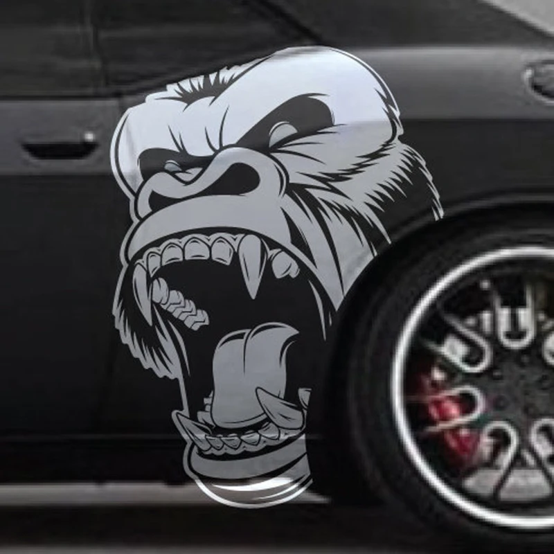Angry Gorilla Kong Car Styling Stickers Decal King Kong Animals Growling Gorilla Side of Car Graphic Vinyl Decals Accessories
Angry Gorilla Kong Car Styling Stickers Decal King Kong Animals Growling Gorilla Side of Car Graphic Vinyl Decals Accessories