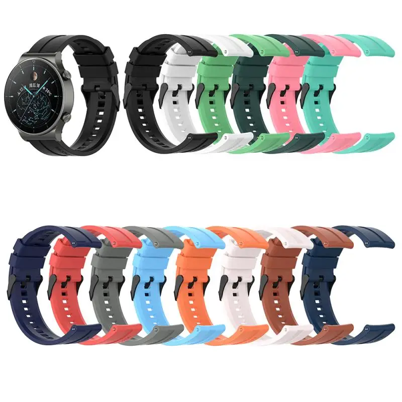 1PC Watchbands Strap For Huawei Watch GT2 Pro Silicone Strap Replaceable Watchbands With Black Steel Buckle Smart Accessories
1PC Watchbands Strap For Huawei Watch GT2 Pro Silicone Strap Replaceable Watchbands With Black Steel Buckle Smart Accessories