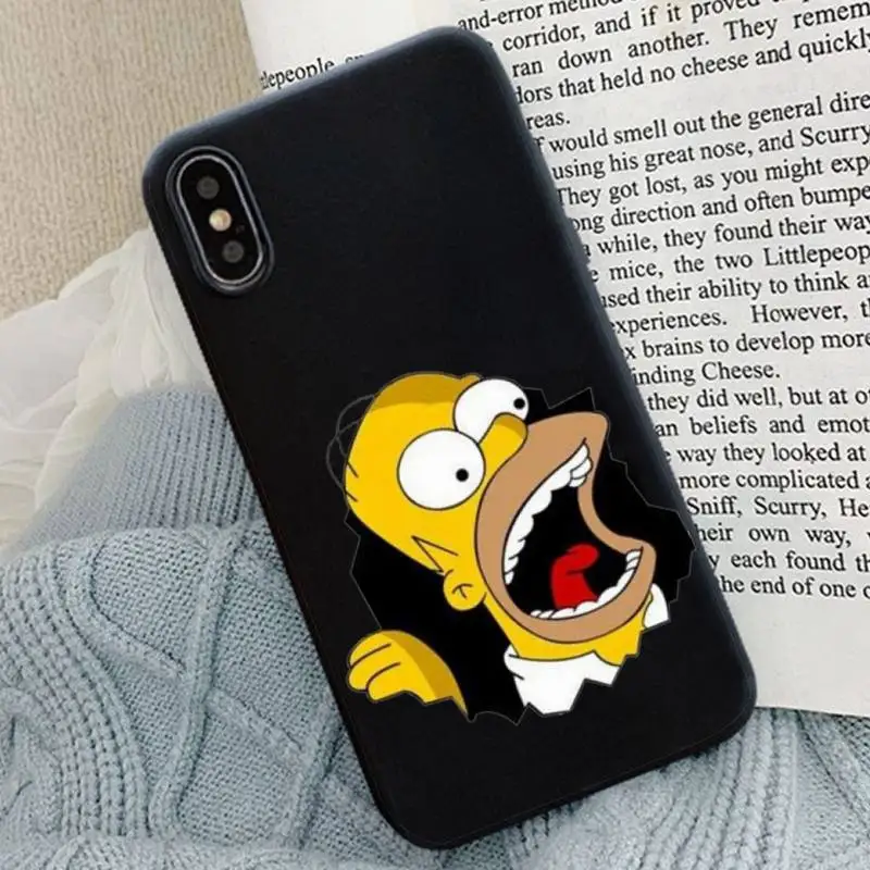 Homer J. Simpson Phone Case Black Silicone For Iphone 6 7 8 11 12 Plus XR X XS SE2020 11/12PRO Max Cases
Homer J. Simpson Phone Case Black Silicone For Iphone 6 7 8 11 12 Plus XR X XS SE2020 11/12PRO Max Cases