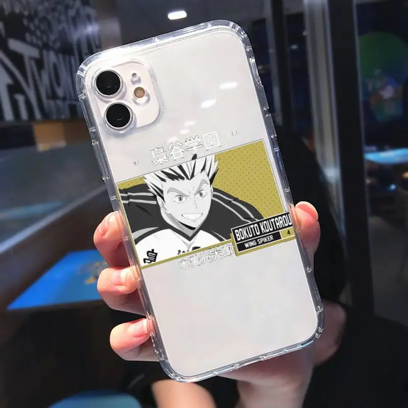 Japan Anime Volleyball Boy Haikyuu Phone Case Transparent for iPhone 11 12 mini pro XS MAX 8 7 6 6S Plus X 5S SE 2020 XR
Japan Anime Volleyball Boy Haikyuu Phone Case Transparent for iPhone 11 12 mini pro XS MAX 8 7 6 6S Plus X 5S SE 2020 XR