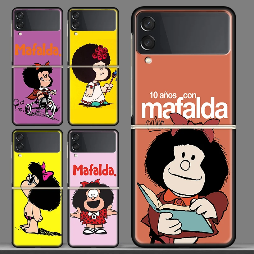 Mafalda Cartoon Black Phone Case For Samsung Galaxy Z Flip 3 PC Cover ZFlip 3 5G Luxury Art Pattern Bumper Coque Shell Fundas
Mafalda Cartoon Black Phone Case For Samsung Galaxy Z Flip 3 PC Cover ZFlip 3 5G Luxury Art Pattern Bumper Coque Shell Fundas