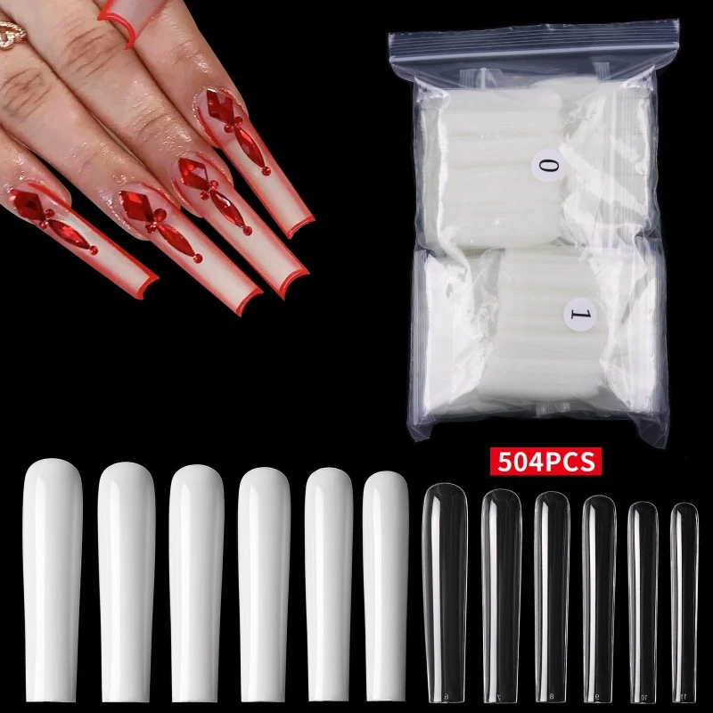 Coffin Nails Long Fake Nails Ballerina Nails Tip Full Cover False Nail Artificial Nails Salons and DIY Nail Art nail art unhas
Coffin Nails Long Fake Nails Ballerina Nails Tip Full Cover False Nail Artificial Nails Salons and DIY Nail Art nail art unhas