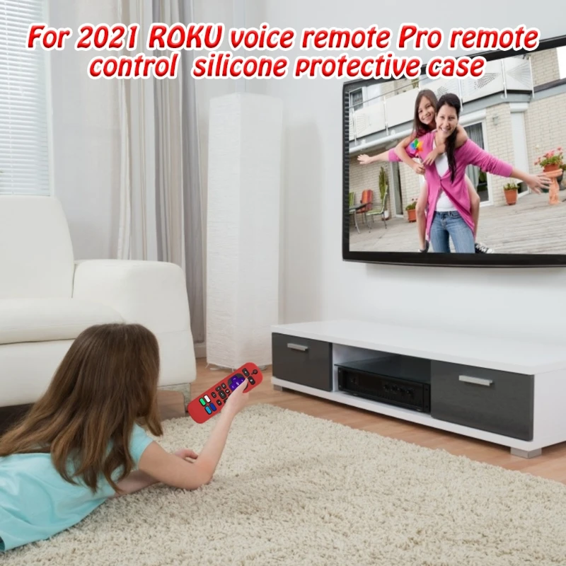 Remote Case Compatible with Roku Voice Remote Pro Waterproof Silicone Protective Cover TV Video Accessories
Remote Case Compatible with Roku Voice Remote Pro Waterproof Silicone Protective Cover TV Video Accessories