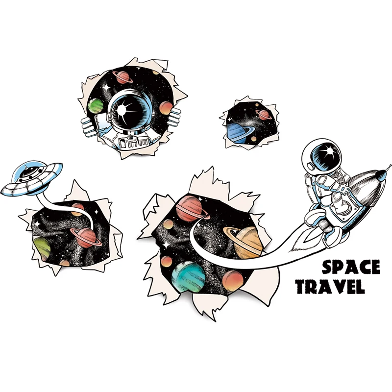 Star Sky Wall Stickers Creative Astronaut Boy Bedroom Background Decals Ceiling Decoration PVC Self Adhesive Poster
Star Sky Wall Stickers Creative Astronaut Boy Bedroom Background Decals Ceiling Decoration PVC Self Adhesive Poster