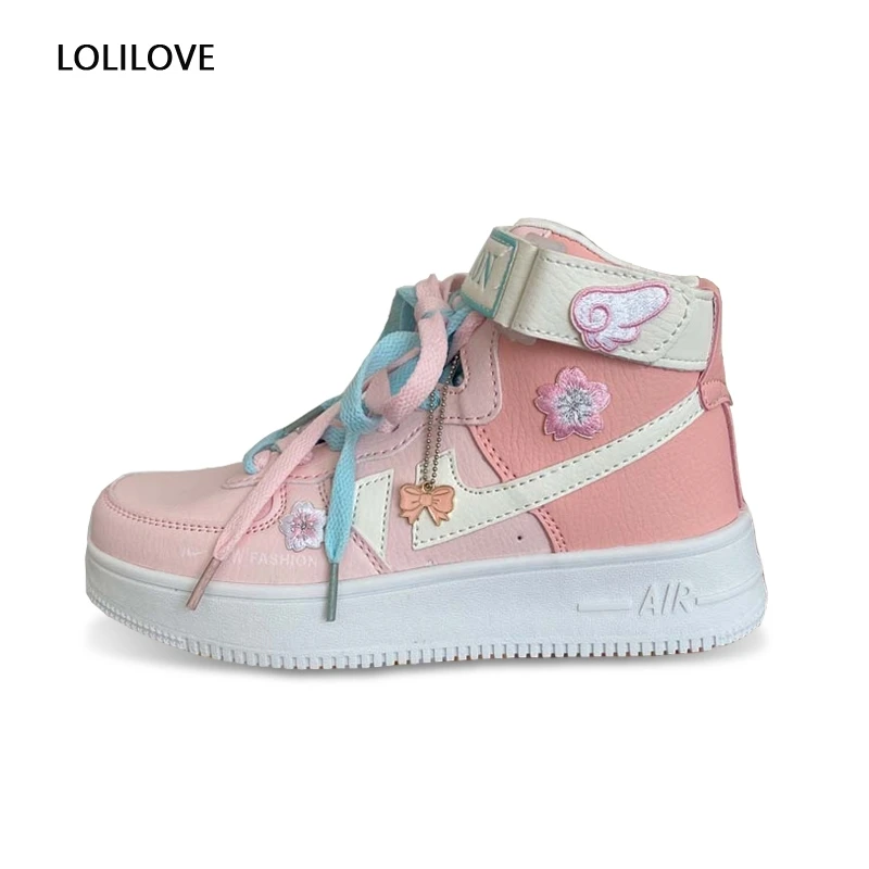 Women Pink Sports Sneakers Kawaii Cute Vulcanized Shoes Mixed Color shoes Comfortable Korean Soft Candy Girls Casual Shoes
Women Pink Sports Sneakers Kawaii Cute Vulcanized Shoes Mixed Color shoes Comfortable Korean Soft Candy Girls Casual Shoes