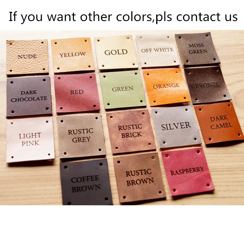 55pcs personalized crochet product labels for handmade items, Sewing knitting Leather tags, Center fold Garment brand logo label
55pcs personalized crochet product labels for handmade items, Sewing knitting Leather tags, Center fold Garment brand logo label