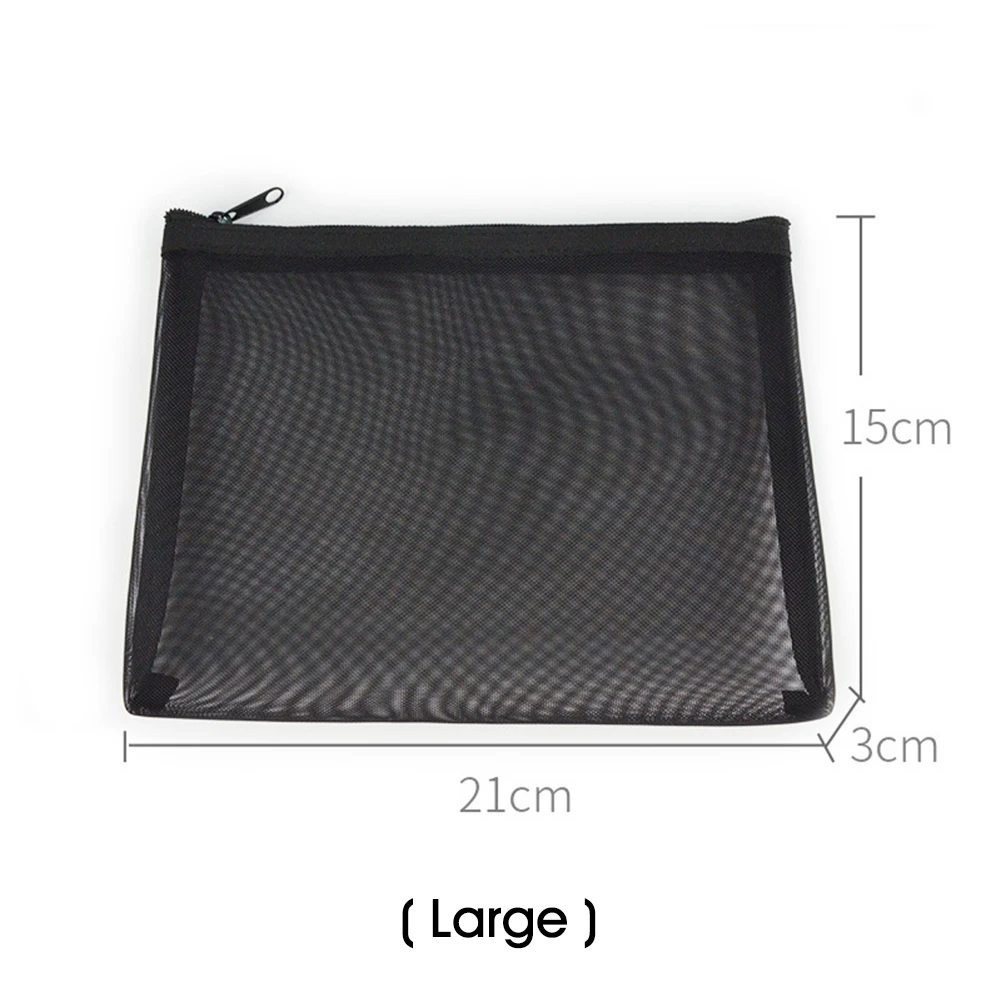 Portable Cosmetics Organizer Zipper Mesh Pouch Cosmetics Toiletries Travel Storage Bags 3 Sizes Makeup Organizer for Home Travel
Portable Cosmetics Organizer Zipper Mesh Pouch Cosmetics Toiletries Travel Storage Bags 3 Sizes Makeup Organizer for Home Travel