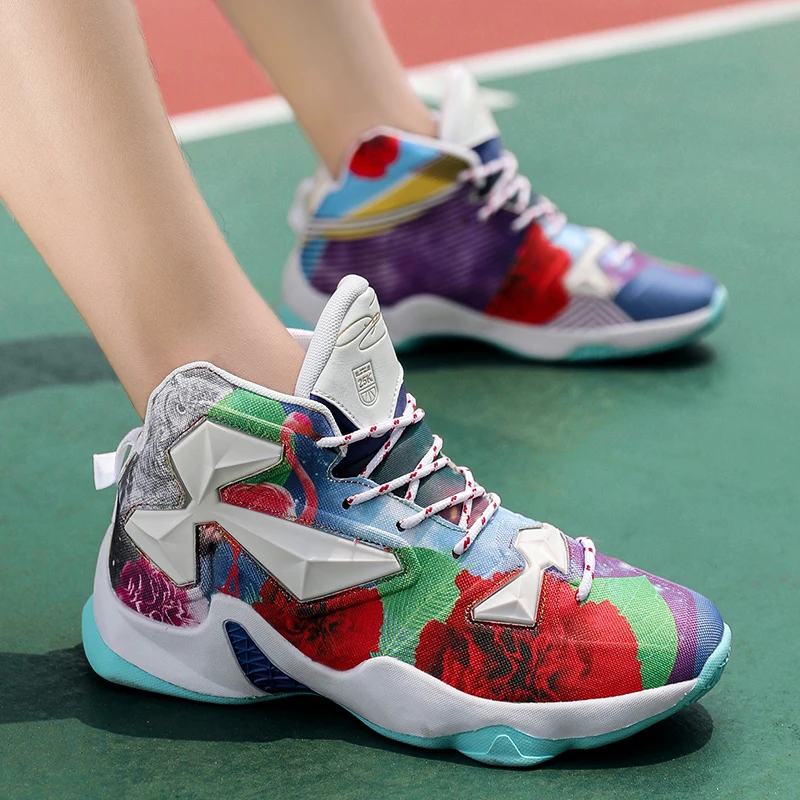 Men's Basketball Shoes Unisex Cushioning Shoes Non-Slip Wearable Sports Shoes Gym Training Male Athletic Basketball Sneakers
Men's Basketball Shoes Unisex Cushioning Shoes Non-Slip Wearable Sports Shoes Gym Training Male Athletic Basketball Sneakers
