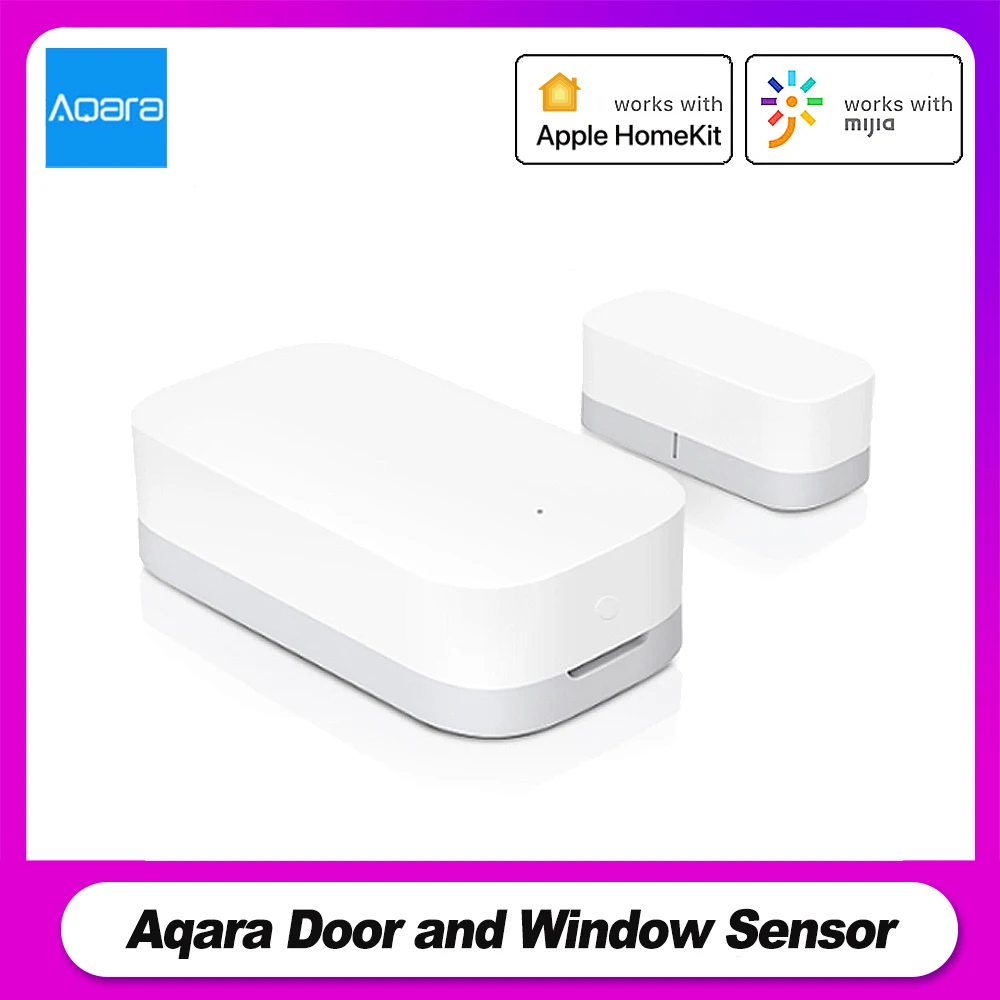 Датчик открытия окон и дверей Aqara ZigBee, беспроводное подключение, управление через приложение, для умного дома, работает с Android и iOS
Датчик открытия окон и дверей Aqara ZigBee, беспроводное подключение, управление через приложение, для умного дома, работает с Android и iOS