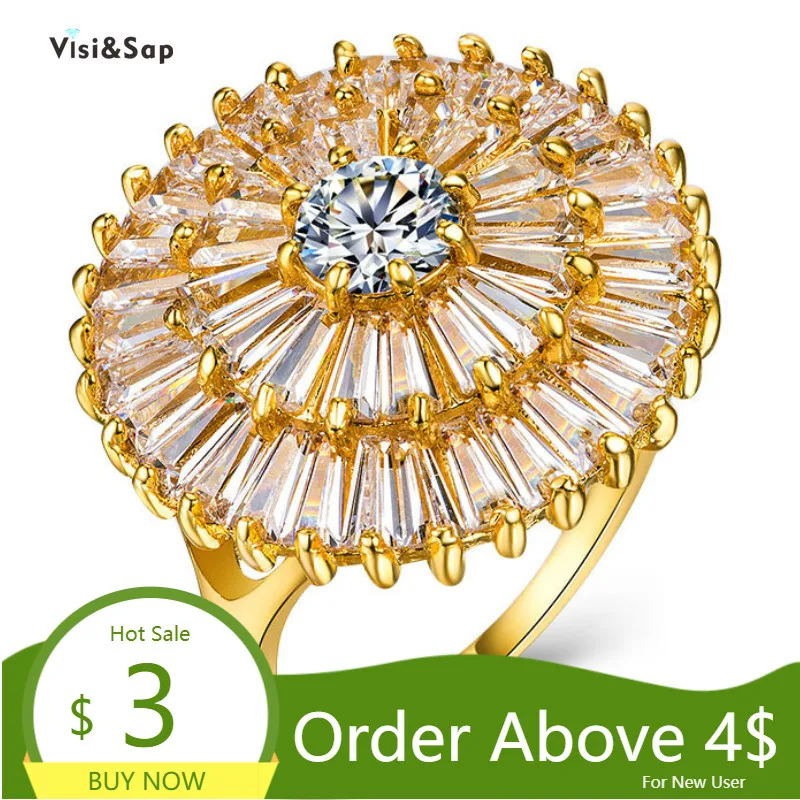 Visisap Super Hyperbole Icedout Zircon Full Stone Rings for Women Fashion Jewelry Wholesale Large Disc Shape Ring Jewelry B1108
Visisap Super Hyperbole Icedout Zircon Full Stone Rings for Women Fashion Jewelry Wholesale Large Disc Shape Ring Jewelry B1108