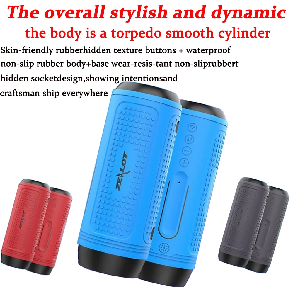 A1 Беспроводная Bluetooth колонка, мощная портативная Bluetooth колонка, высокая уличная HIFI TF FM-радио, велосипедная колонка с фонариком
A1 Беспроводная Bluetooth колонка, мощная портативная Bluetooth колонка, высокая уличная HIFI TF FM-радио, велосипедная колонка с фонариком