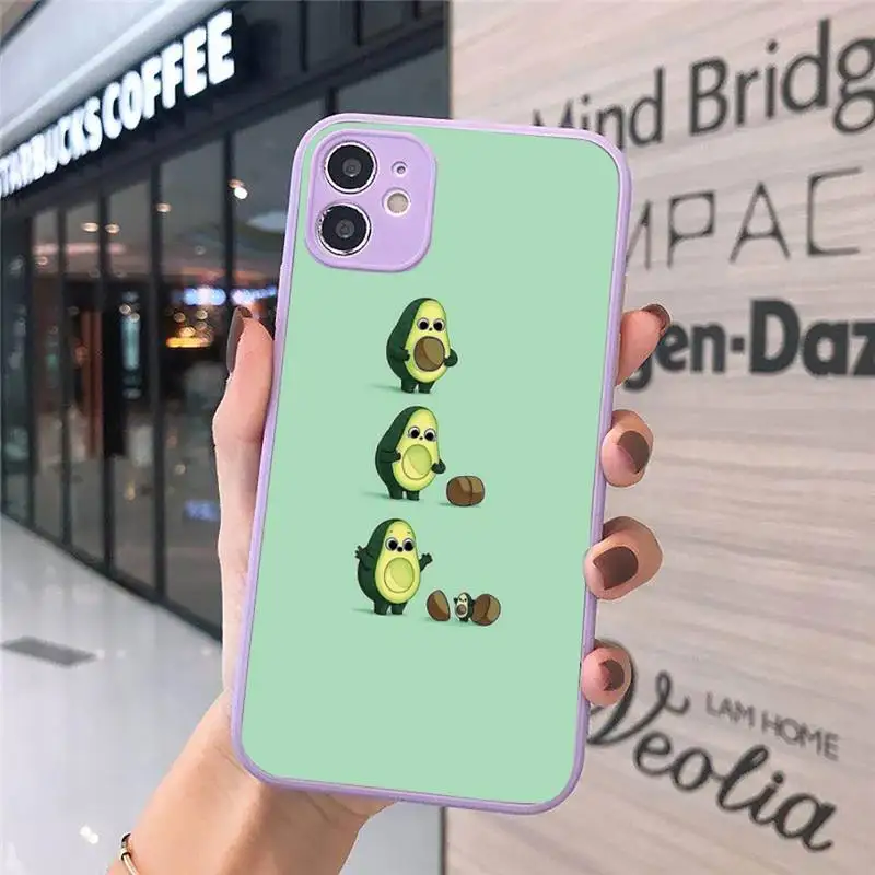 Cute cartoon avocado Phone Case Matte Transparent for iPhone 7 8 11 12 s mini pro X XS XR MAX Plus cover funda
Cute cartoon avocado Phone Case Matte Transparent for iPhone 7 8 11 12 s mini pro X XS XR MAX Plus cover funda