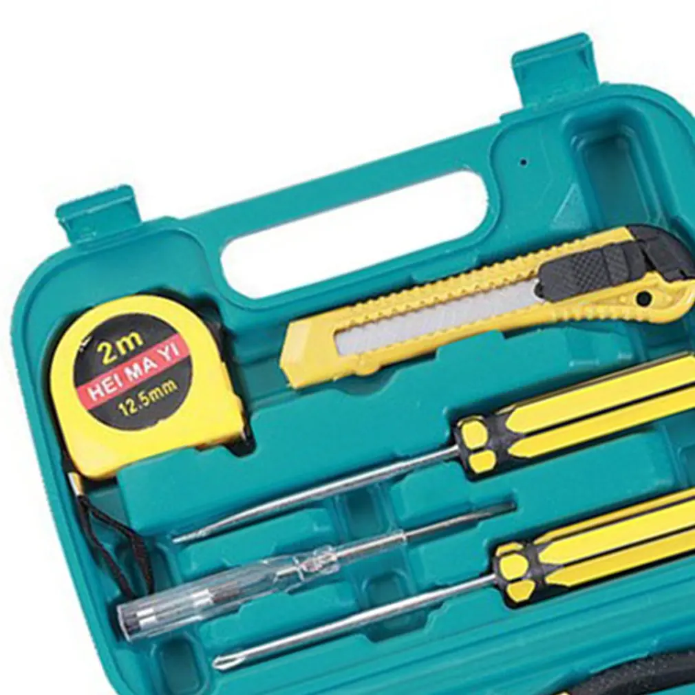 Small 9-piece Set of Emergency Tools Safety Hammer Hardware Tool Set Car Home Box Toolbox Repair Simple Combination
Small 9-piece Set of Emergency Tools Safety Hammer Hardware Tool Set Car Home Box Toolbox Repair Simple Combination