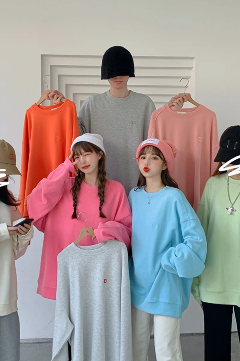 Girlfriends, sisters, candy-colored vests, women's autumn loose Korean long-sleeved jacket 2020 new mid-length jacket
Girlfriends, sisters, candy-colored vests, women's autumn loose Korean long-sleeved jacket 2020 new mid-length jacket