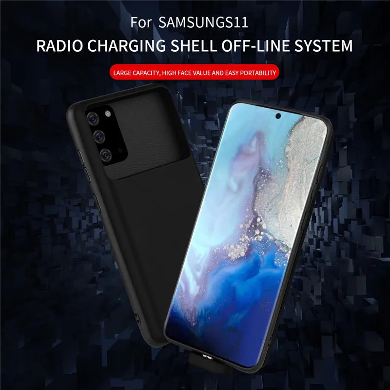 7000mAh Extended Phone Battery Power Case Portable Power Bank Charger Cover For Samsung Galaxy A11 Backup Battery Charging Case
7000mAh Extended Phone Battery Power Case Portable Power Bank Charger Cover For Samsung Galaxy A11 Backup Battery Charging Case