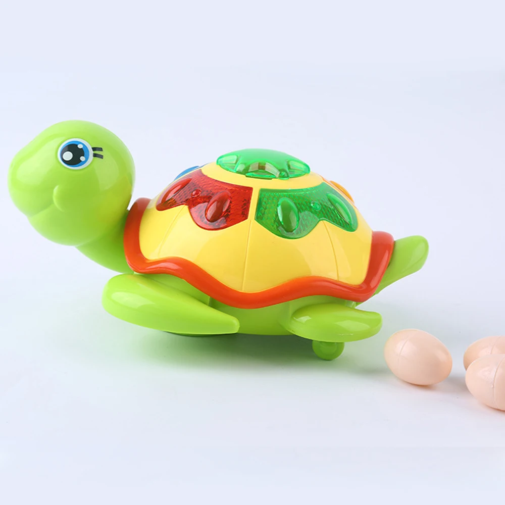 Baby Funny Electric Universal Rotation Lay Eggs of Little Turtle Light Music Toys for Children Educational Toys for Children
Baby Funny Electric Universal Rotation Lay Eggs of Little Turtle Light Music Toys for Children Educational Toys for Children