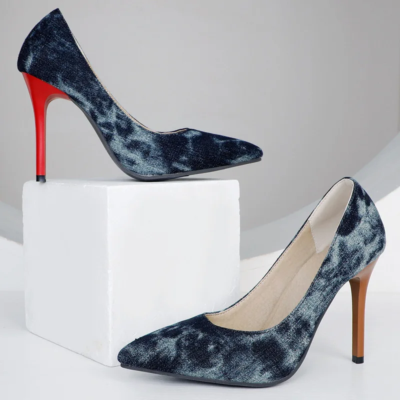 Big Size 34-46 New Fashion Ladies Sexy Thin High Heels Pumps Pointed Toe Mixed Colors Pumps Women Party Shoes Woman
Big Size 34-46 New Fashion Ladies Sexy Thin High Heels Pumps Pointed Toe Mixed Colors Pumps Women Party Shoes Woman
