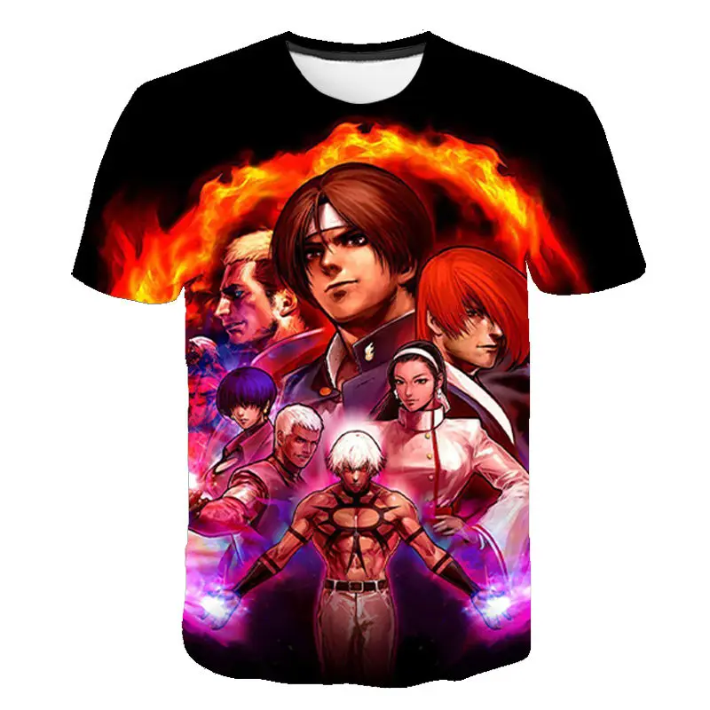 2021 The King of Fighters Game T Shirt Men Women Summer Fashion T Shirt 3D Print Novelty Tops Harajuku Boy Girl Children Tees
2021 The King of Fighters Game T Shirt Men Women Summer Fashion T Shirt 3D Print Novelty Tops Harajuku Boy Girl Children Tees