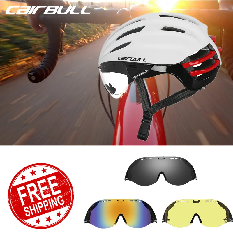 Cairbull SPEEDmaster Lightweight Cycling Helmet In-Molded Road MTB Bicycle Safety Helmet With Goggles Bike Equipment
Cairbull SPEEDmaster Lightweight Cycling Helmet In-Molded Road MTB Bicycle Safety Helmet With Goggles Bike Equipment