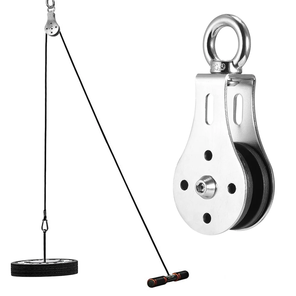 Stainless Steel Bearing Lifting Pulley Hanging Wheel Silent Fitness Wheel Hanging Wheel Mute Silent Wheel For Sports Fitness
Stainless Steel Bearing Lifting Pulley Hanging Wheel Silent Fitness Wheel Hanging Wheel Mute Silent Wheel For Sports Fitness