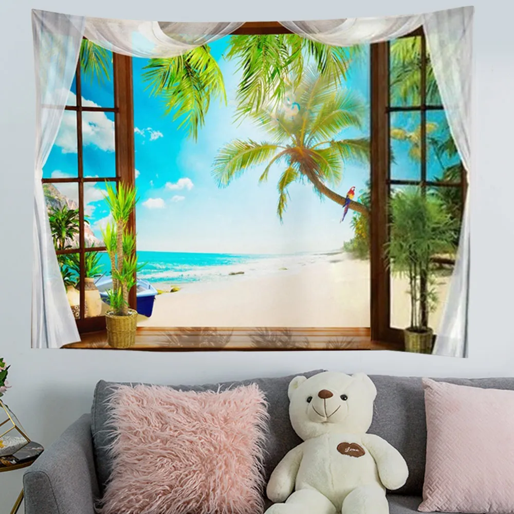 Beach seascape tapestry wall hanging nature landscape reference map hippie bohemian tapestry colorful psychedelic INS home decor 
Beach seascape tapestry wall hanging nature landscape reference map hippie bohemian tapestry colorful psychedelic INS home decor