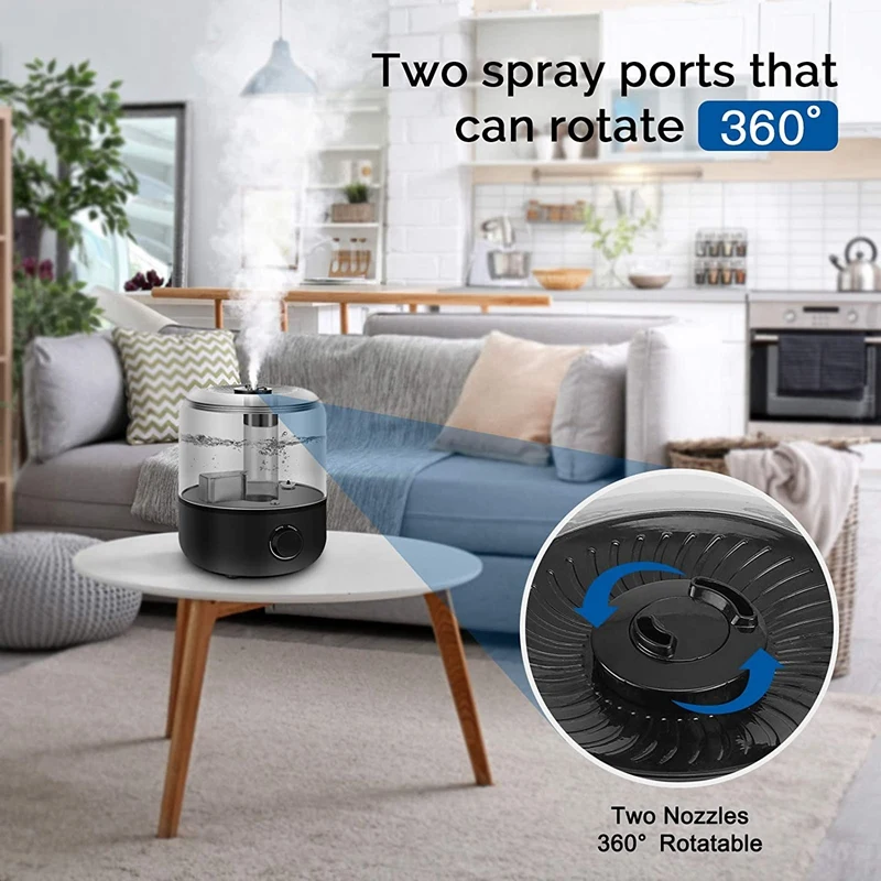 1 Set Ultrasonic Cool Mist Humidifiers 3L,USB Portable Quiet Desk Diffuser & 1 Set Small Broom Set Japanese Desktop
1 Set Ultrasonic Cool Mist Humidifiers 3L,USB Portable Quiet Desk Diffuser & 1 Set Small Broom Set Japanese Desktop