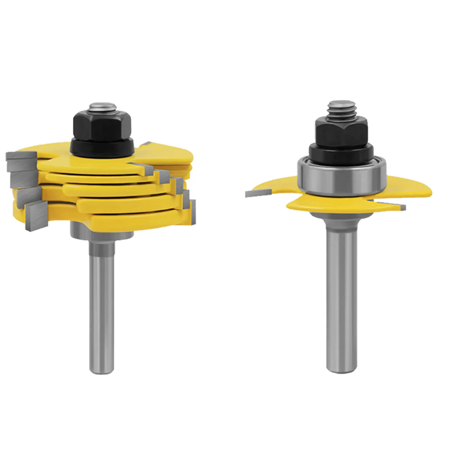 2pcs Wood Milling Cutter Window Drawer Tongue Groove Carbide Tipped Versatile Removable Easy Use Door T Shape Adjustable Sturdy
2pcs Wood Milling Cutter Window Drawer Tongue Groove Carbide Tipped Versatile Removable Easy Use Door T Shape Adjustable Sturdy