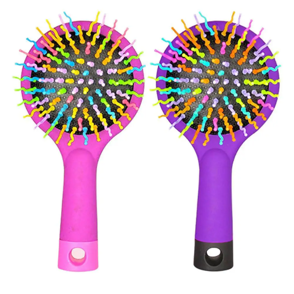 Rainbow Comb Volume Brush Candy Tone Magic Hairbrush with Mirror for Hair Beauty
Rainbow Comb Volume Brush Candy Tone Magic Hairbrush with Mirror for Hair Beauty