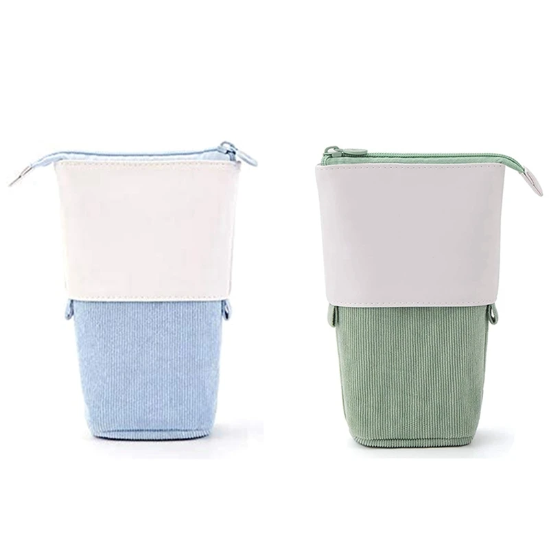 2PCS Pen Pencil Telescopic Holder Stationery Case, Stand-Up Transformer Bag Colorful Organizer, Blue & Green
2PCS Pen Pencil Telescopic Holder Stationery Case, Stand-Up Transformer Bag Colorful Organizer, Blue & Green