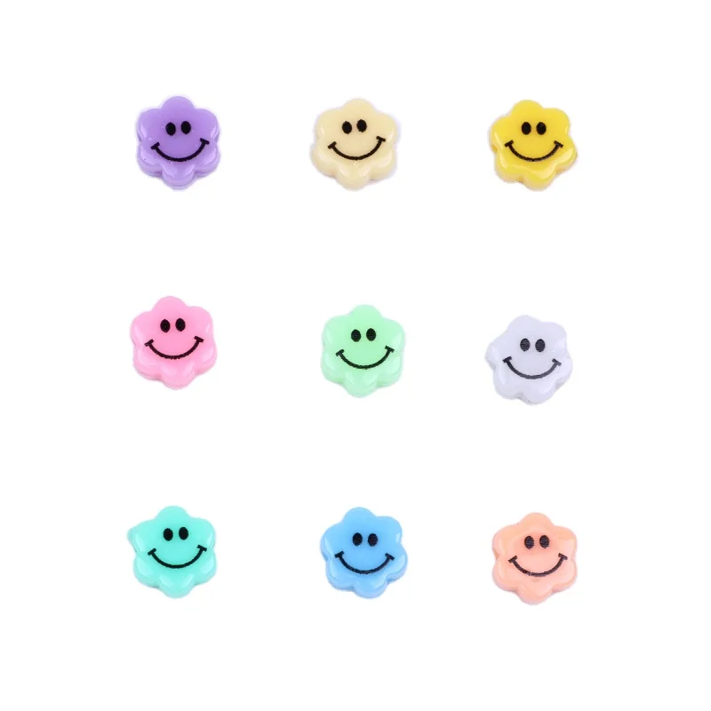 "Hobbyworker Ins Hot Sale 10mm Candy Colors Flower Smiley Face Loose Beads for DIY Bracelet Jewelry Making Supplies B0158 "
"Hobbyworker Ins Hot Sale 10mm Candy Colors Flower Smiley Face Loose Beads for DIY Bracelet Jewelry Making Supplies B0158 "
