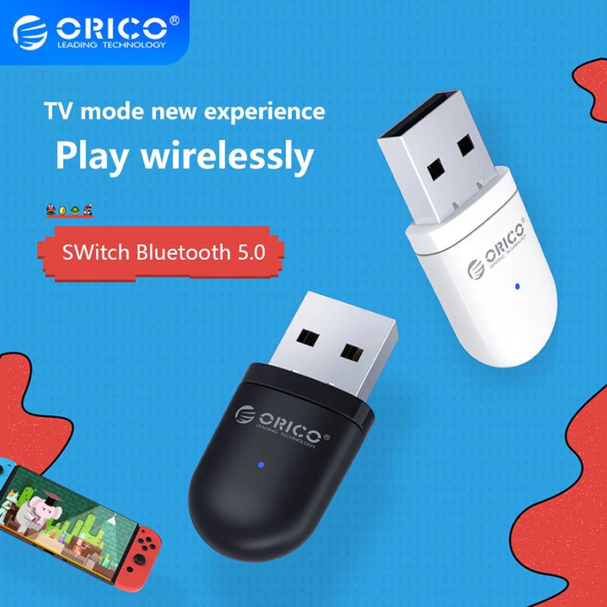 ORICO SW01 USB Bluetooth-Compatible 5.0 Transmitter Audio Adapter for Nintendo Switch PS4 Laptop TV Mode Support Dual Connection
ORICO SW01 USB Bluetooth-Compatible 5.0 Transmitter Audio Adapter for Nintendo Switch PS4 Laptop TV Mode Support Dual Connection