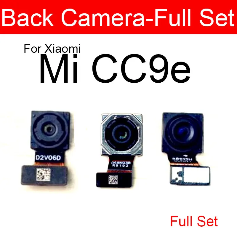 Front & Back Camera Flex Cable for Xiaomi Mi A3 Mi A3 CC9e MiCC9e Main Back Rear Camera Flex Ribbon Repalcement Repair Parts
Front & Back Camera Flex Cable for Xiaomi Mi A3 Mi A3 CC9e MiCC9e Main Back Rear Camera Flex Ribbon Repalcement Repair Parts