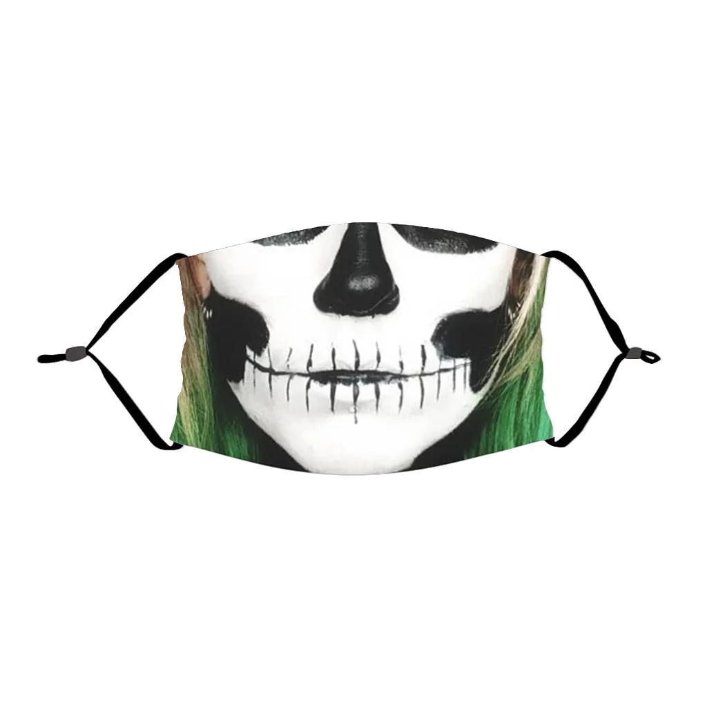 5PC Adult Halloween Print Spoof Adjustable Mask with Activated Carbon Washable Protect Face Mask Face Anime Cosplay mascarilla 
5PC Adult Halloween Print Spoof Adjustable Mask with Activated Carbon Washable Protect Face Mask Face Anime Cosplay mascarilla