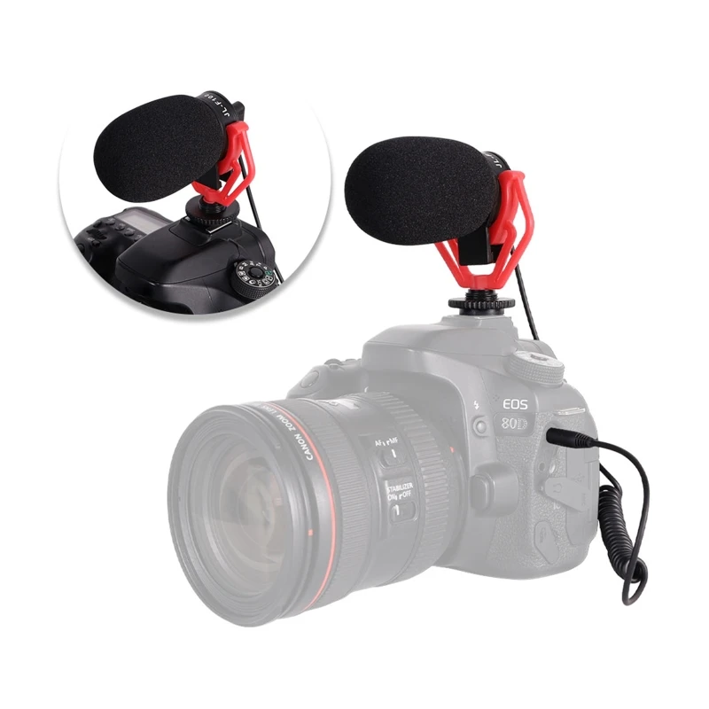 Микрофон для зеркальной камеры 20CB с антивибрационным кронштейном 3,5 мм, поддержка нескольких устройств для онлайн-записи интервью
Микрофон для зеркальной камеры 20CB с антивибрационным кронштейном 3,5 мм, поддержка нескольких устройств для онлайн-записи интервью