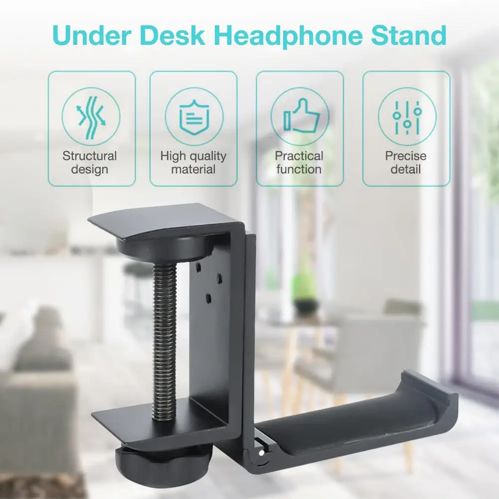 Universal Earphone Holder Hook Gaming Headset Hanger Holder Headphone Stand for Earphone Hanging Mount Stand Accessories
Universal Earphone Holder Hook Gaming Headset Hanger Holder Headphone Stand for Earphone Hanging Mount Stand Accessories