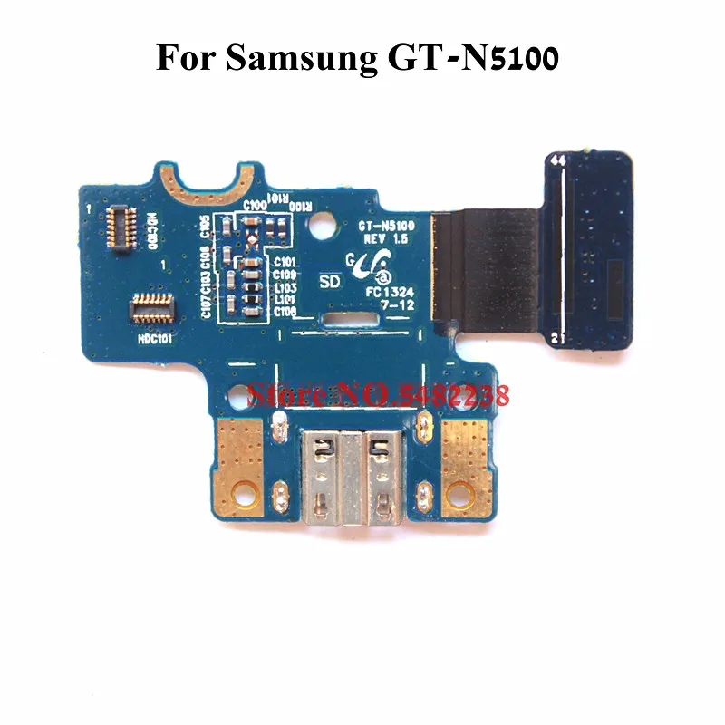 Original USB Charging Port Dock Flex Cable For Samsung N5100 GT-N5100 Charger Plug Board REV 1.5 Replacement Parts
Original USB Charging Port Dock Flex Cable For Samsung N5100 GT-N5100 Charger Plug Board REV 1.5 Replacement Parts