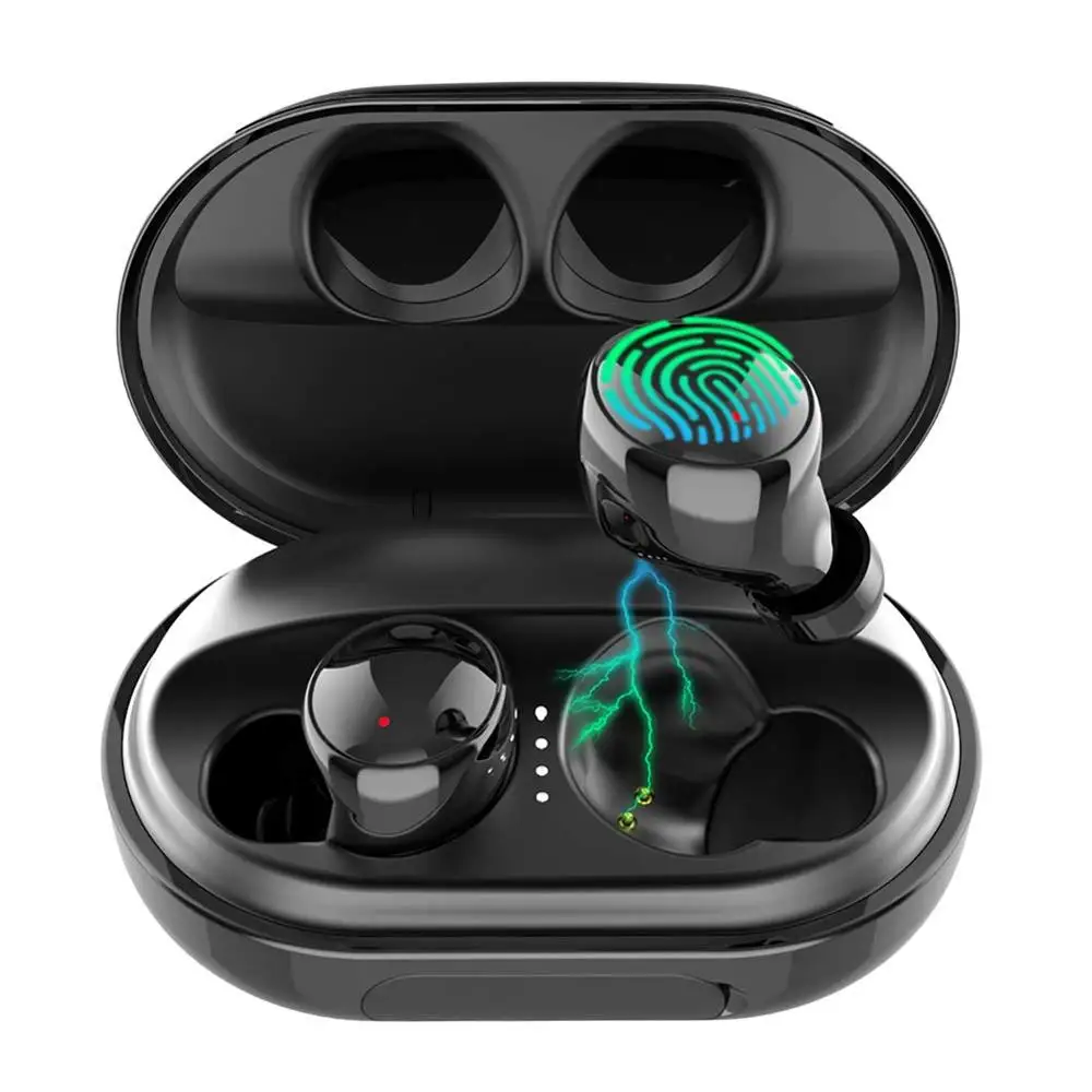 C5 TWS Bluetooth 5.0 Earphone IPX8 Waterproof Stereo Hi-Fi Sound True Wireless Earbuds Touch control with 3500mAh Charging case
C5 TWS Bluetooth 5.0 Earphone IPX8 Waterproof Stereo Hi-Fi Sound True Wireless Earbuds Touch control with 3500mAh Charging case