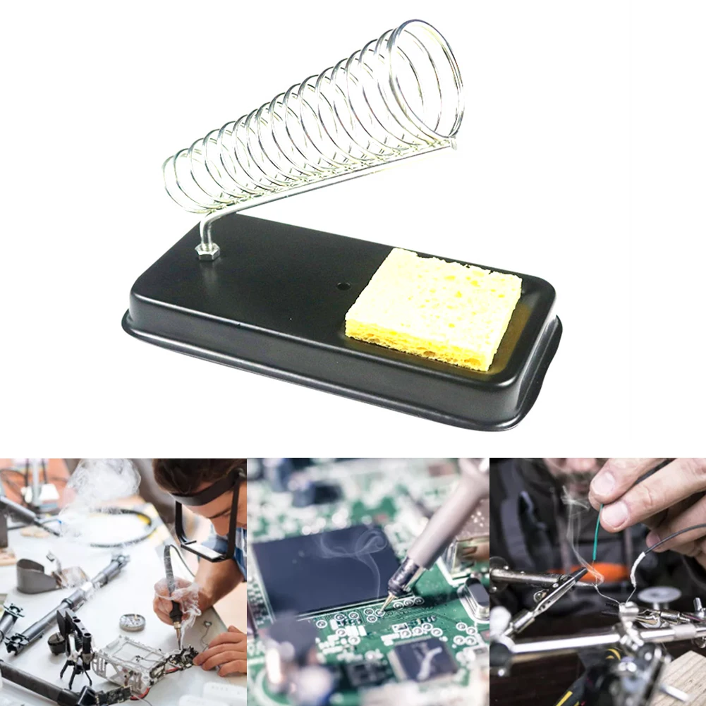 1pcs Electric Soldering Iron Stand Holder With Welding Cleaning Sponge Pads Generic High Temperature Resistance
1pcs Electric Soldering Iron Stand Holder With Welding Cleaning Sponge Pads Generic High Temperature Resistance