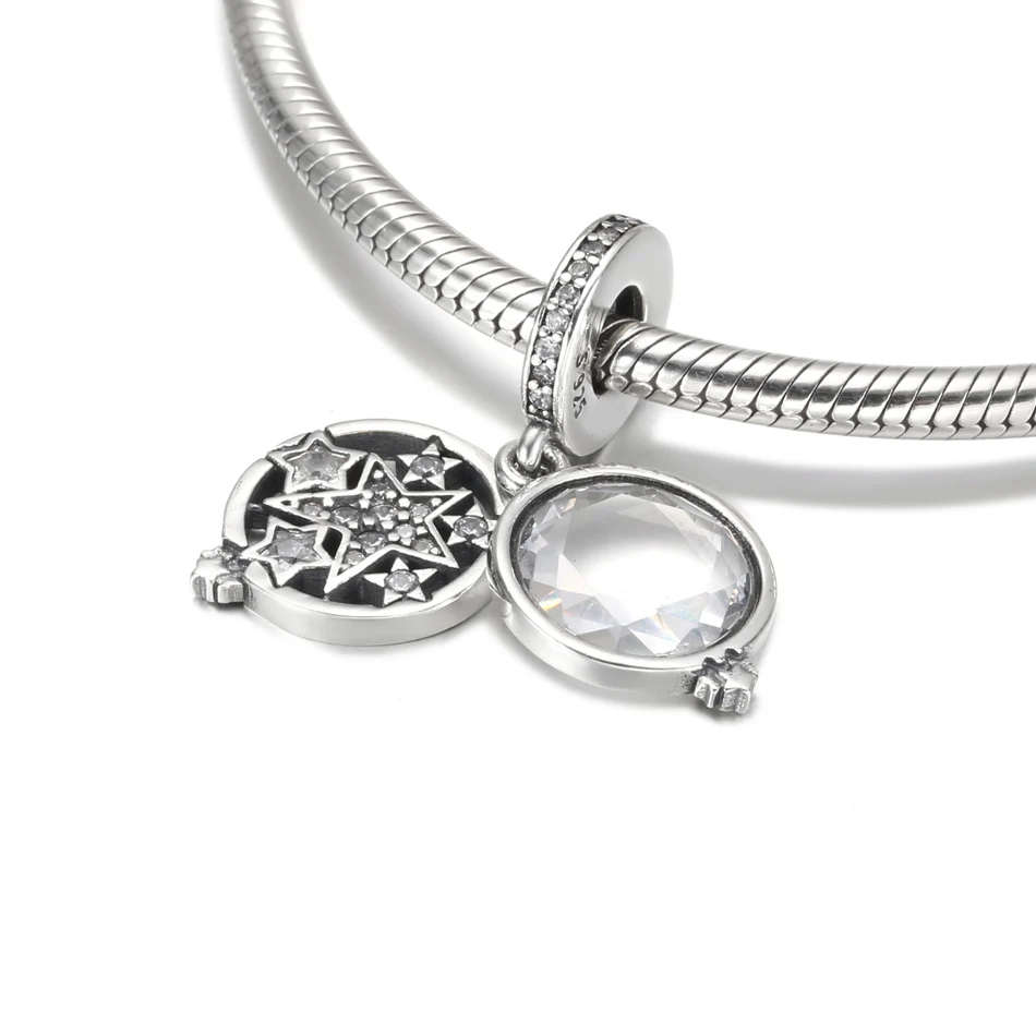 Authentic S925 Silver Bead fit Lady Bracelet Star Family Pendant Dangle Charm Girl Women Gift Jewelry
Authentic S925 Silver Bead fit Lady Bracelet Star Family Pendant Dangle Charm Girl Women Gift Jewelry