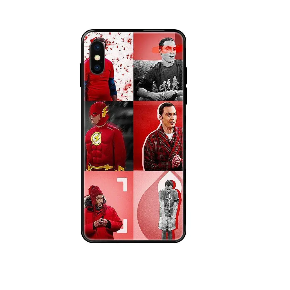 Soft TPU Black Case Mobile For Xiaomi Mi Note A1 A2 A3 5 5s 6 8 9 10 SE Lite Pro Ultra Sheldon Lee Cooper Bazinga Jim Parsons | Мобильные